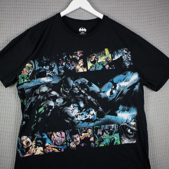 DC Comics Justice League Darkest Night T-shirt XL - Picture 3 of 8